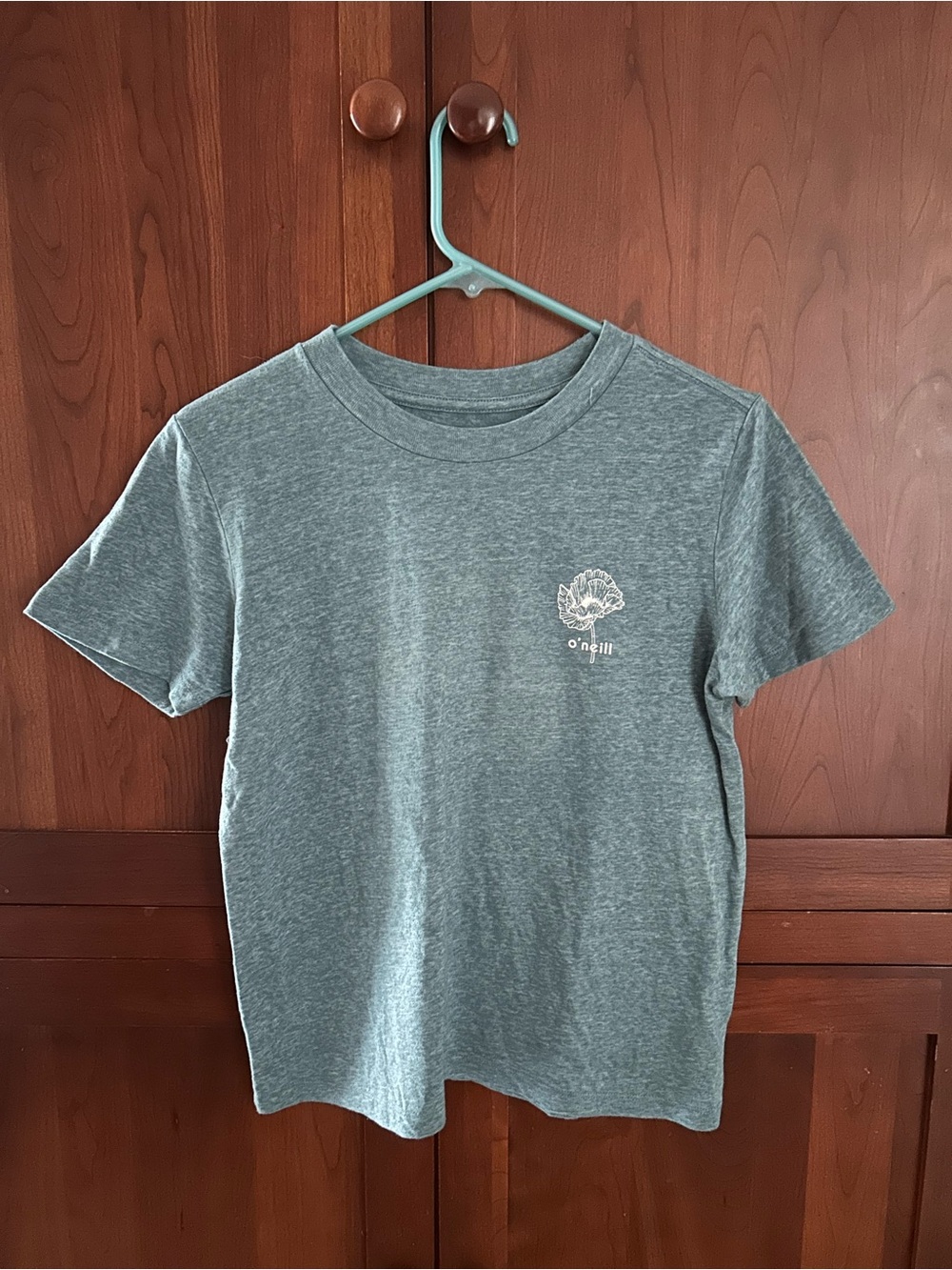 O'Neill Heathered Teal Short Sleeve Logo Tee